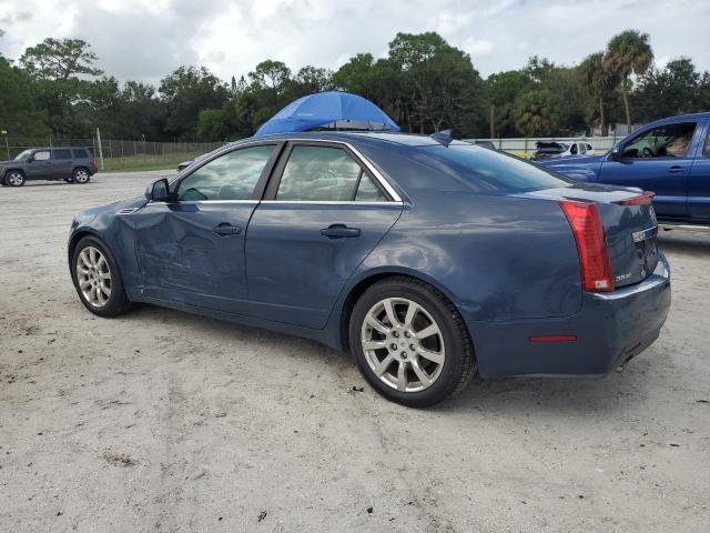 1G6DV57V690135226 - 2009 CADILLAC CTS HI FEATURE V6 BLUE photo 2