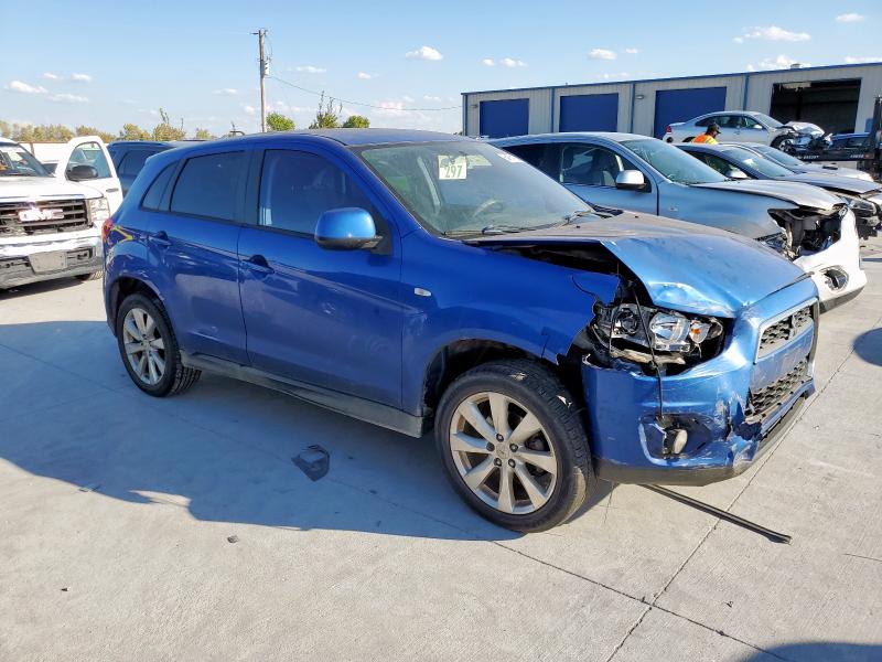 4A4AP3AU4FE008691 - 2015 MITSUBISHI OUTLANDER ES ლურჯი ფოტო 4