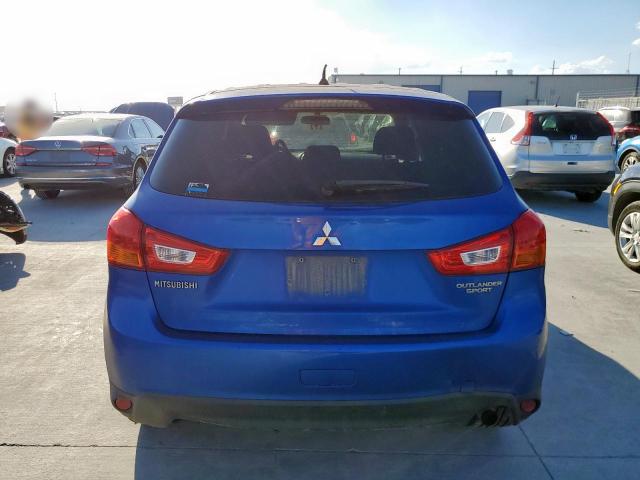 4A4AP3AU4FE008691 - 2015 MITSUBISHI OUTLANDER ES ლურჯი ფოტო 6