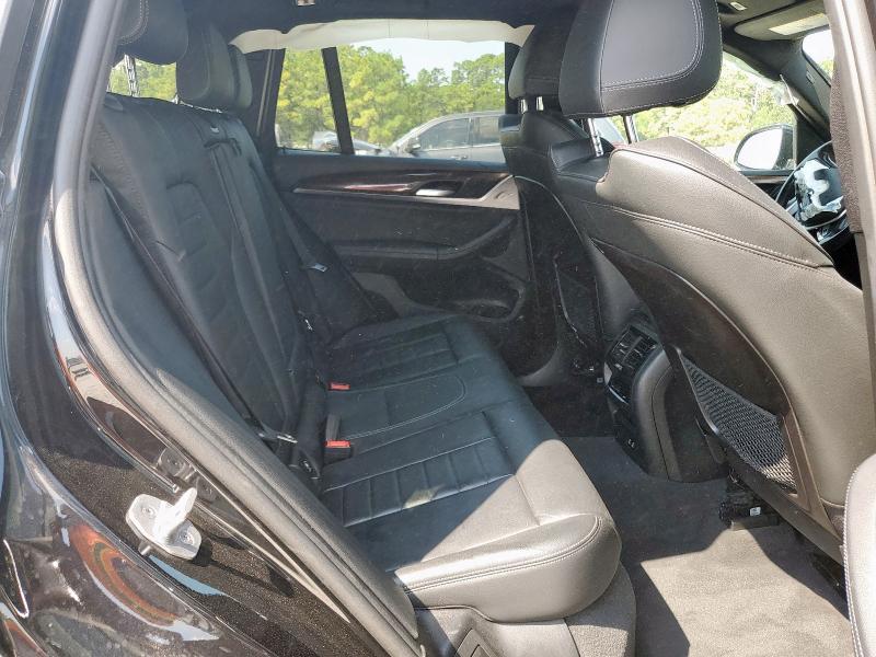 5UXTY3C02M9F91227 - 2021 BMW X3 SDRIVE30I Черный фото 11