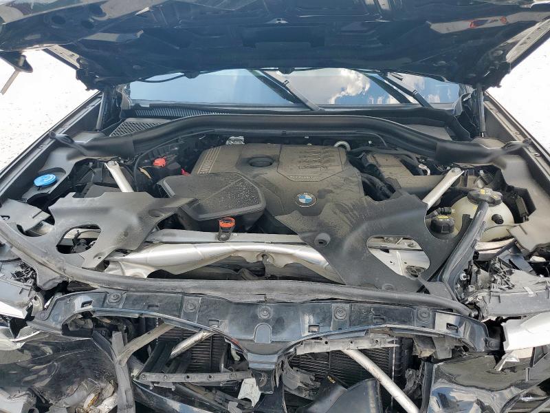 5UXTY3C02M9F91227 - 2021 BMW X3 SDRIVE30I Черный фото 12