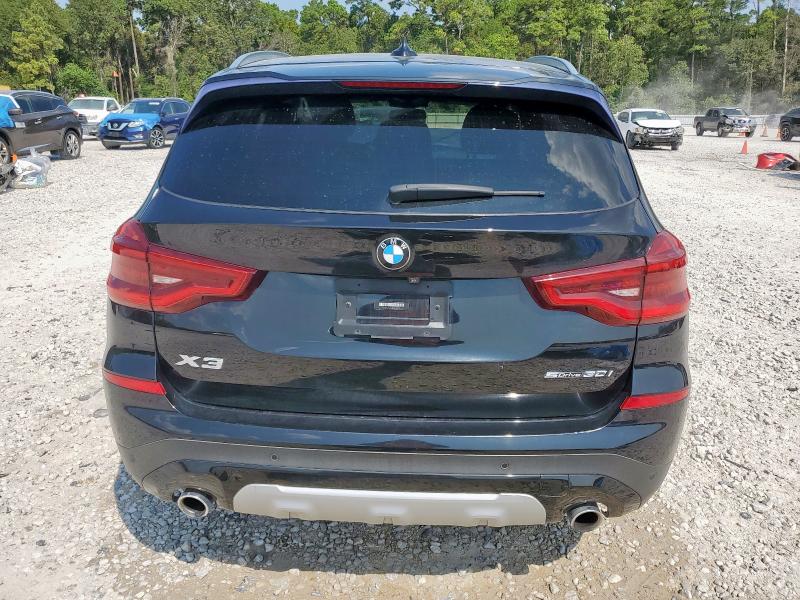 5UXTY3C02M9F91227 - 2021 BMW X3 SDRIVE30I Черный фото 6