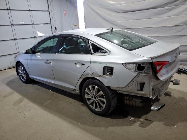 5NPE34AF9FH044212 - 2015 HYUNDAI SONATA SPORT SILVER photo 2