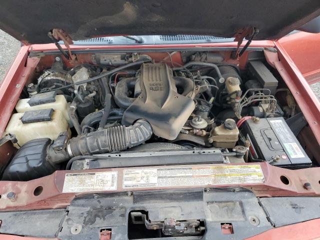 1FMYU24E9WUB90001 - 1998 FORD EXPLORER RED photo 11