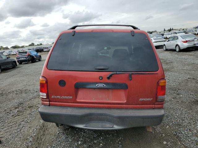 1FMYU24E9WUB90001 - 1998 FORD EXPLORER RED photo 6