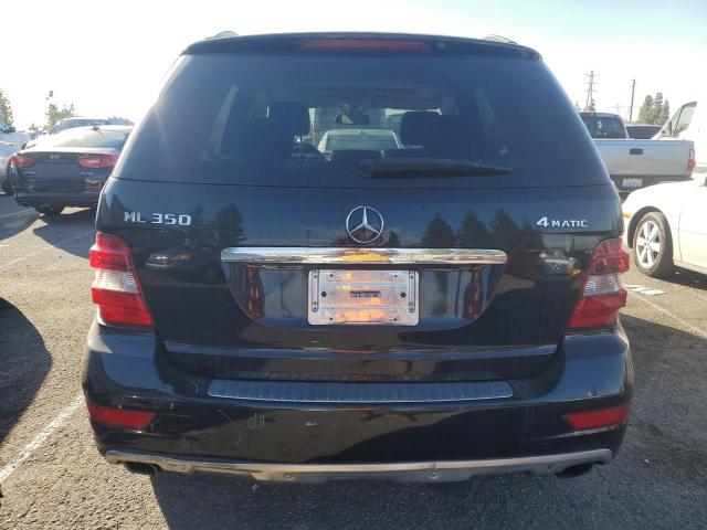 4JGBB8GB7BA642121 - 2011 MERCEDES-BENZ ML 350 4MATIC BLACK photo 6