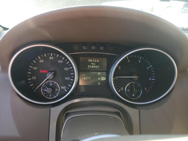 4JGBB8GB7BA642121 - 2011 MERCEDES-BENZ ML 350 4MATIC BLACK photo 9