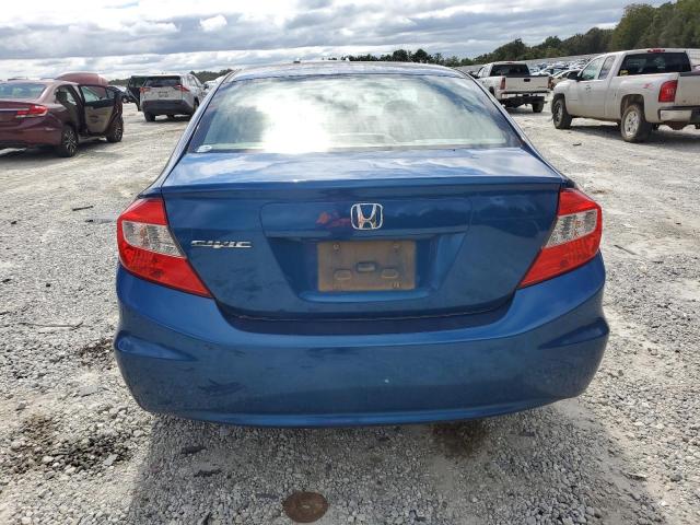 19XFB2F82CE041769 - 2012 HONDA CIVIC EX BLUE photo 6