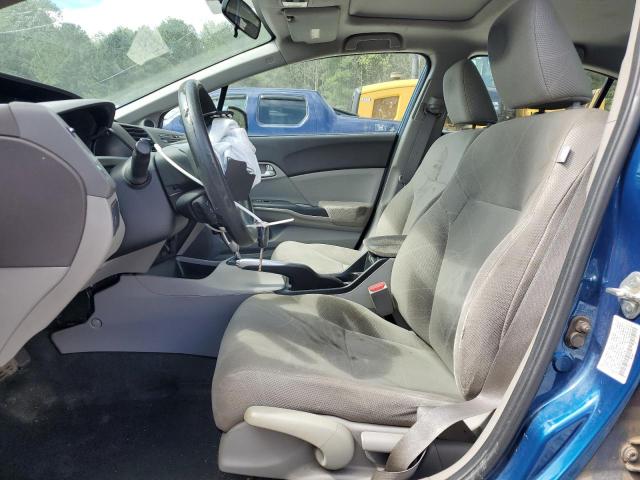 19XFB2F82CE041769 - 2012 HONDA CIVIC EX BLUE photo 7
