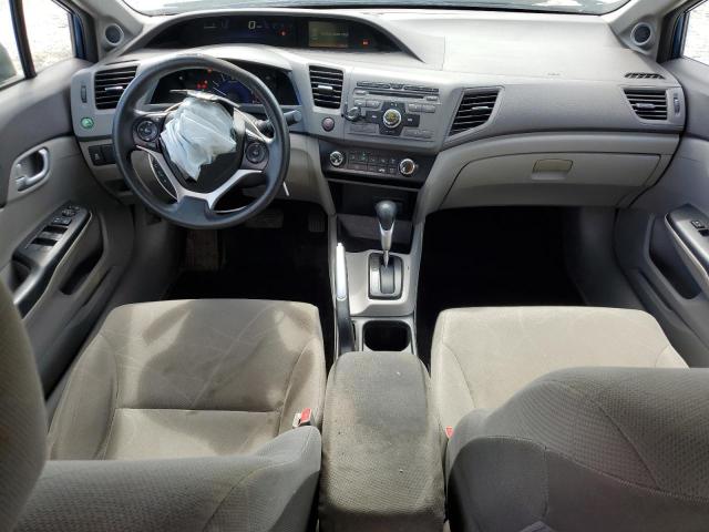19XFB2F82CE041769 - 2012 HONDA CIVIC EX BLUE photo 8