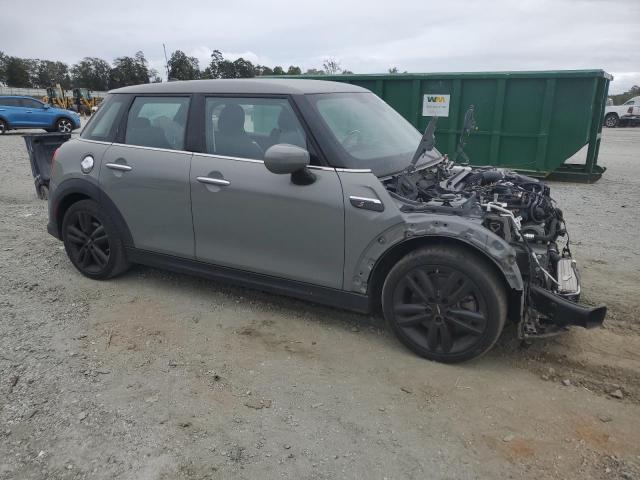 WMW53DK07N2P53664 - 2022 MINI COOPER S GRAY photo 4