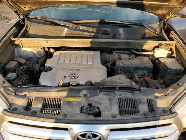 5TDBK3EH7CS132161 - 2012 TOYOTA HIGHLANDER BASE Mavi fotoğraf 12