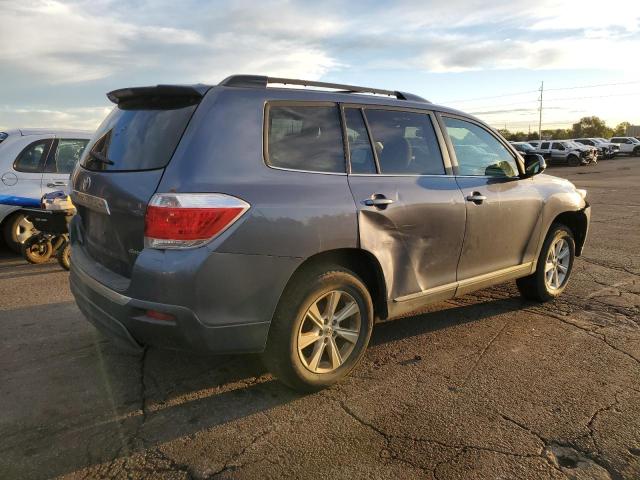 5TDBK3EH7CS132161 - 2012 TOYOTA HIGHLANDER BASE Mavi fotoğraf 3