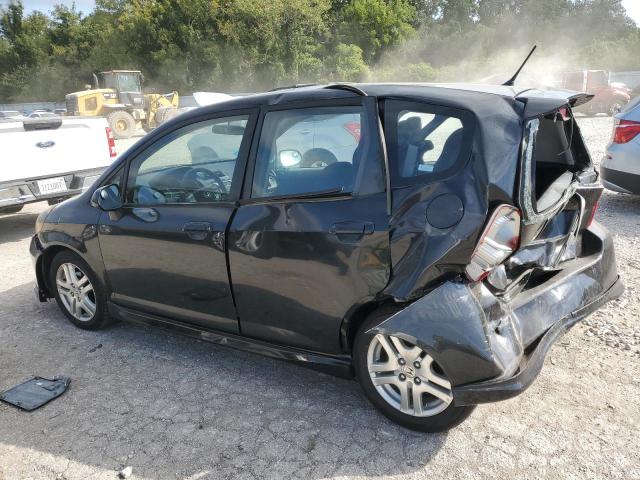JHMGD38628S044092 - 2008 HONDA FIT SPORT Қара фото 2