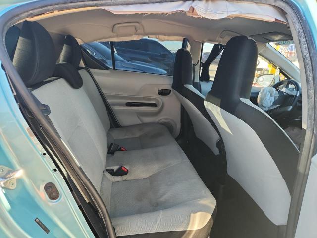 JTDKDTB3XE1077336 - 2014 TOYOTA PRIUS C TURQUOISE photo 10