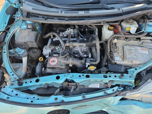 JTDKDTB3XE1077336 - 2014 TOYOTA PRIUS C TURQUOISE photo 11