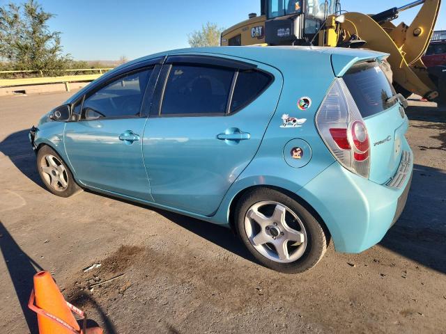 JTDKDTB3XE1077336 - 2014 TOYOTA PRIUS C TURQUOISE photo 2