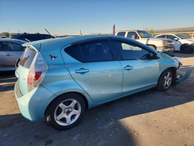 JTDKDTB3XE1077336 - 2014 TOYOTA PRIUS C TURQUOISE photo 3