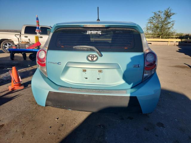 JTDKDTB3XE1077336 - 2014 TOYOTA PRIUS C TURQUOISE photo 6