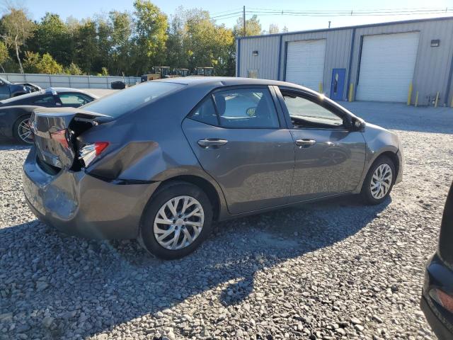 2T1BURHE5KC127188 - 2019 TOYOTA COROLLA L GRAY photo 3