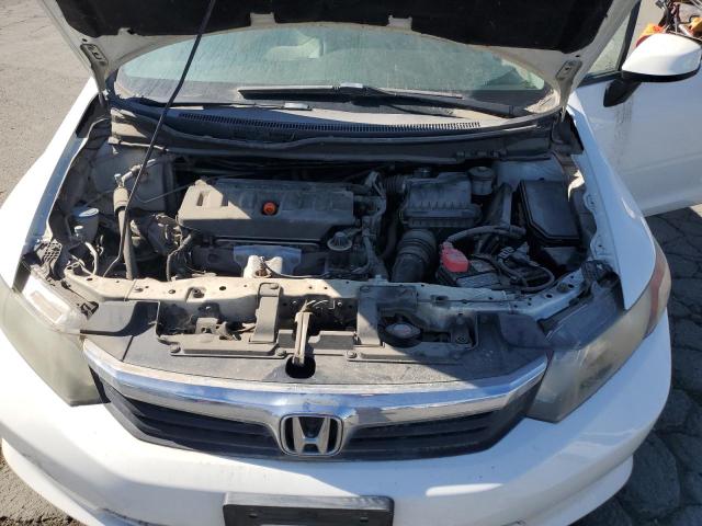 2HGFB2F60CH557357 - 2012 HONDA CIVIC HF WHITE photo 11