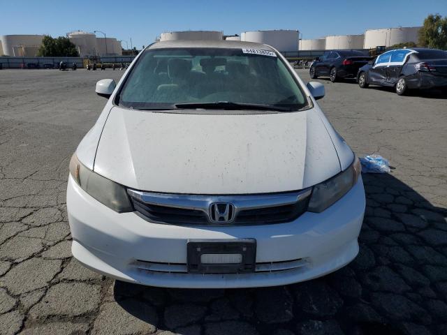 2HGFB2F60CH557357 - 2012 HONDA CIVIC HF WHITE photo 5