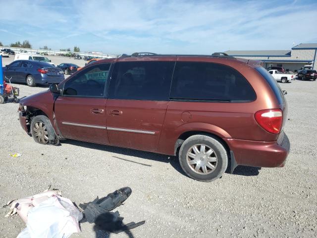 2A4GP54L37R109820 - 2007 CHRYSLER TOWN & COU TOURING ბურგუნდია ფოტო 2