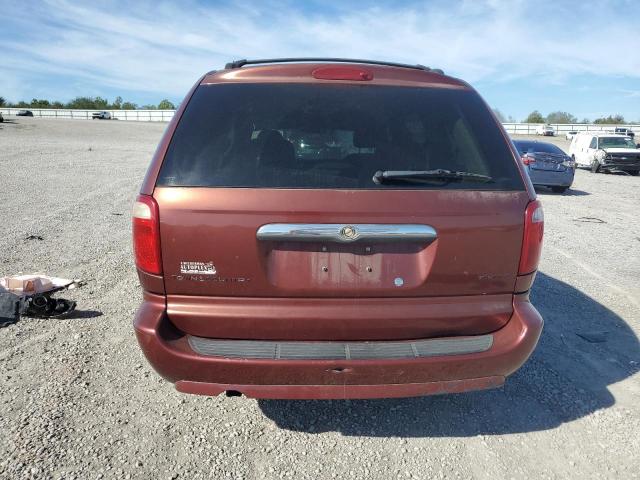 2A4GP54L37R109820 - 2007 CHRYSLER TOWN & COU TOURING ბურგუნდია ფოტო 6