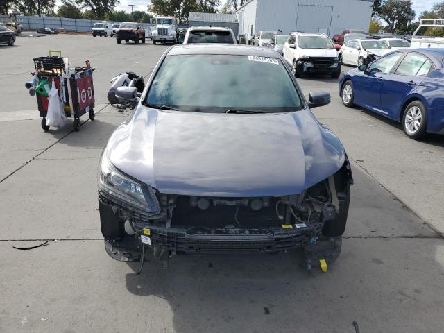 1HGCR3F81EA015014 - 2014 HONDA ACCORD EXL GRAY photo 5