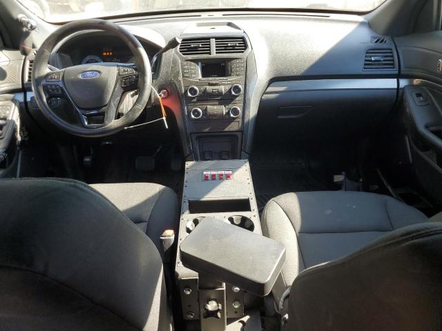 1FM5K8AR3JGB20293 - 2018 FORD EXPLORER POLICE INTERCEPTOR Blanc photo 8