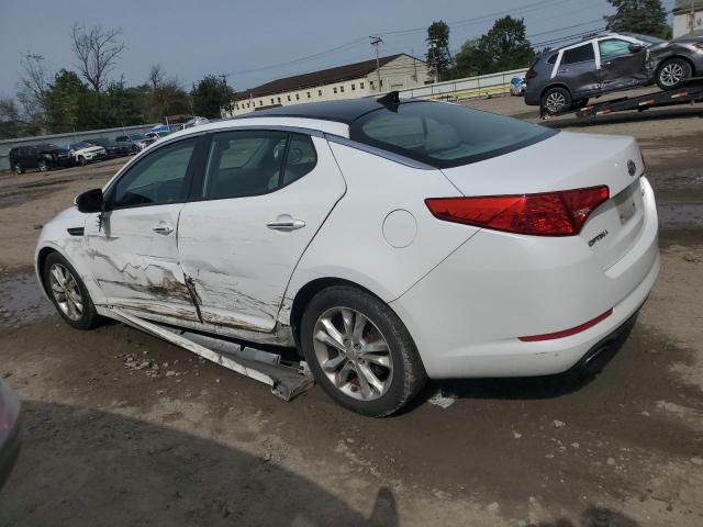 5XXGN4A77CG049542 - 2012 KIA OPTIMA EX WHITE photo 2
