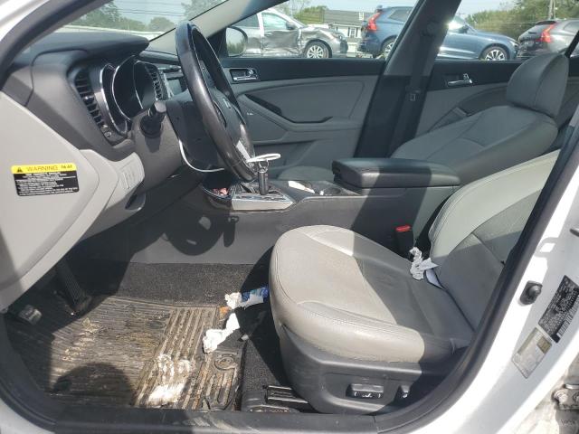 5XXGN4A77CG049542 - 2012 KIA OPTIMA EX WHITE photo 7