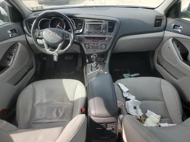 5XXGN4A77CG049542 - 2012 KIA OPTIMA EX WHITE photo 8