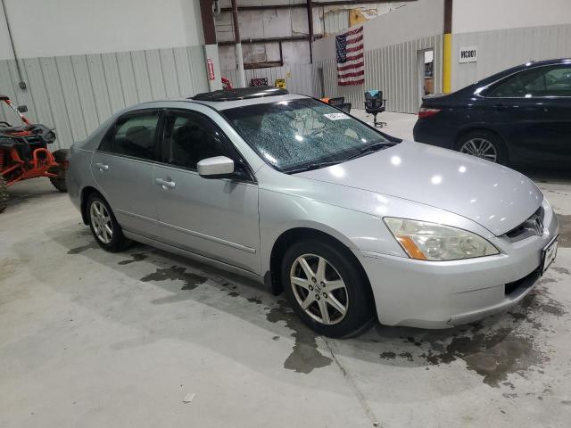 1HGCM66503A013791 - 2003 HONDA ACCORD EX SILVER photo 4