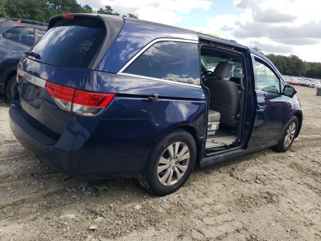 5FNRL5H69FB028992 - 2015 HONDA ODYSSEY EXL 蓝色 照片 3