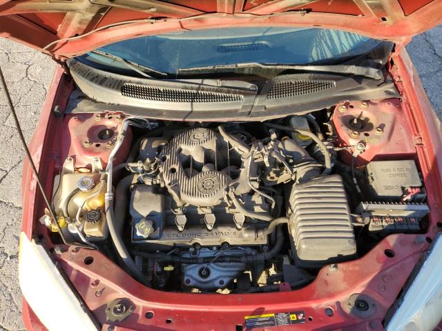 1C3EL56R26N165029 - 2006 CHRYSLER SEBRING TOURING RED photo 11