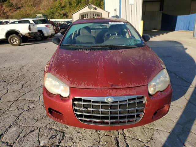 1C3EL56R26N165029 - 2006 CHRYSLER SEBRING TOURING RED photo 5