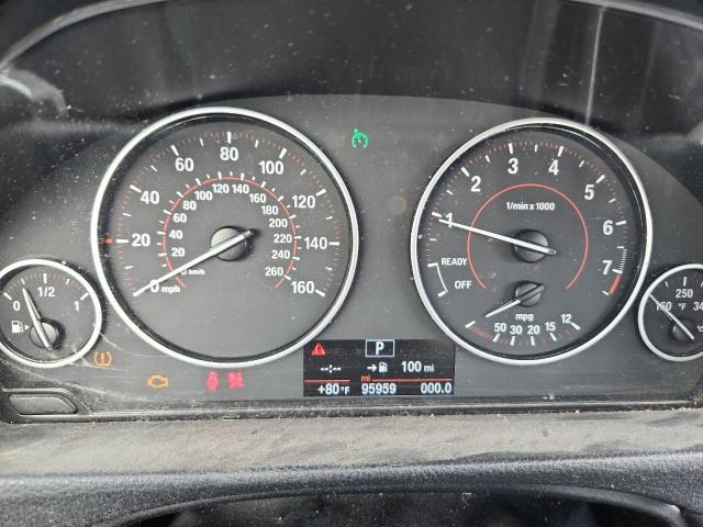 WBA3X9C5XFD868607 - 2015 BMW 335 XIGT BLACK photo 9