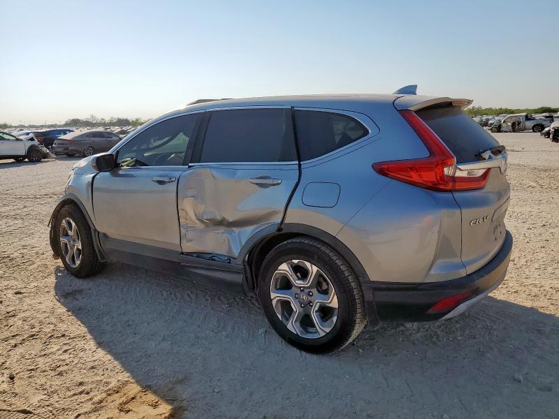 5J6RW1H80JA003685 - 2018 HONDA CR-V EXL Сріблястий фото 2