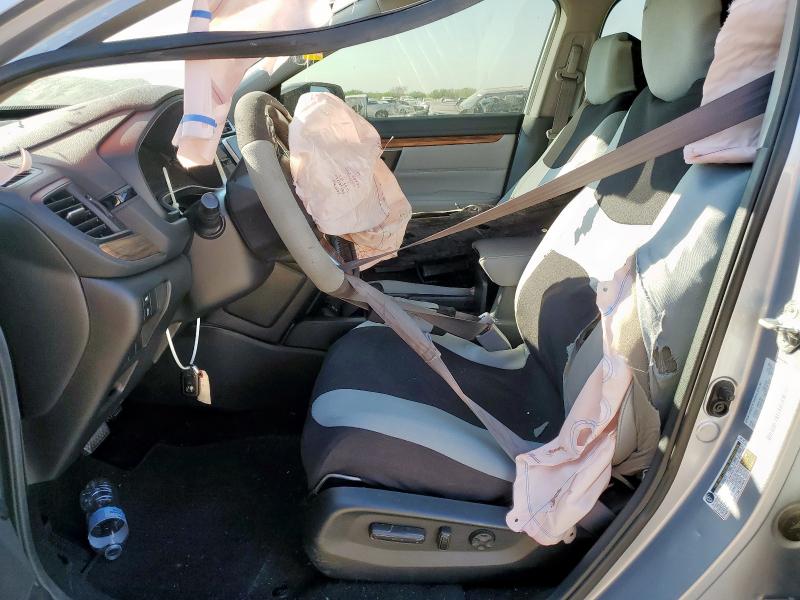 5J6RW1H80JA003685 - 2018 HONDA CR-V EXL Сріблястий фото 7