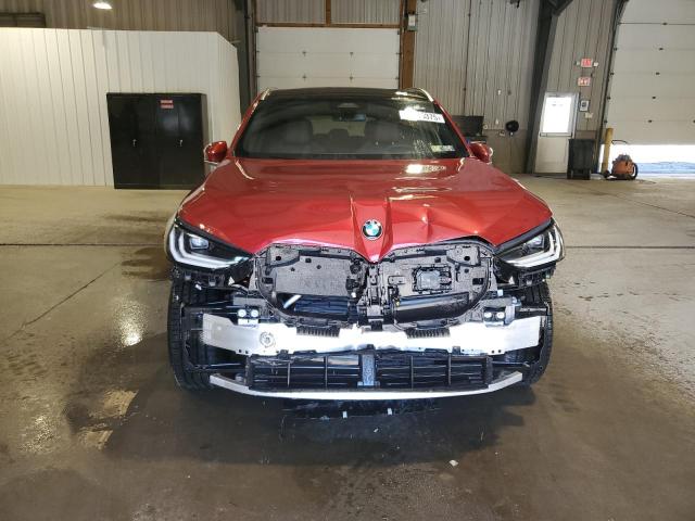 5UX53GP04S9Y60945 - 2025 BMW X3 30 XDRIVE MAROON photo 5