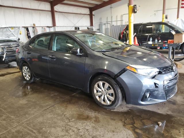 5YFBURHE0FP303778 - 2015 TOYOTA COROLLA L GRAY photo 4