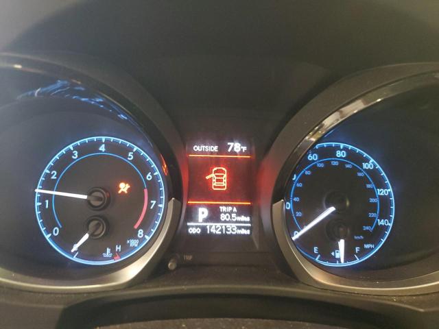 5YFBURHE0FP303778 - 2015 TOYOTA COROLLA L GRAY photo 9