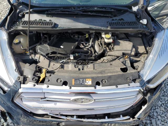 1FMCU9GD7KUC17244 - 2019 FORD ESCAPE SE Сұр фото 12