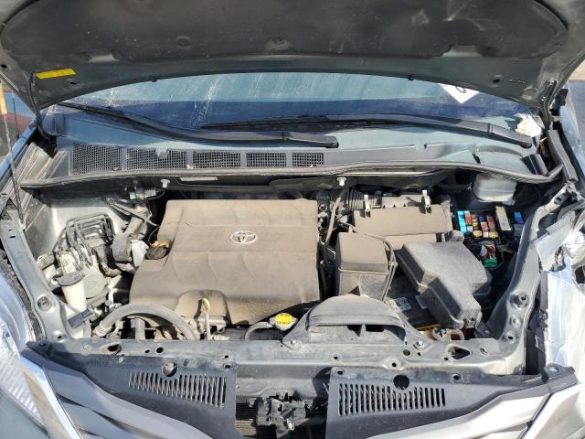 5TDYK3DC8ES484457 - 2014 TOYOTA SIENNA XLE GREEN photo 12