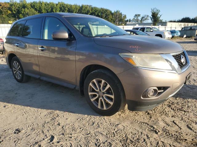 5N1AR2MM5EC735223 - 2014 NISSAN PATHFINDER S Сірий фото 4