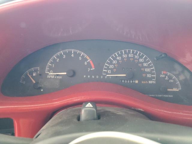 1G2WP12K42F221616 - 2002 PONTIAC GRAND PRIX GT RED photo 9