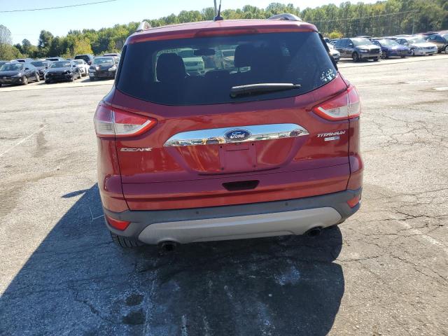 1FMCU9JXXEUB91424 - 2014 FORD ESCAPE TITANIUM წითელი ფოტო 6