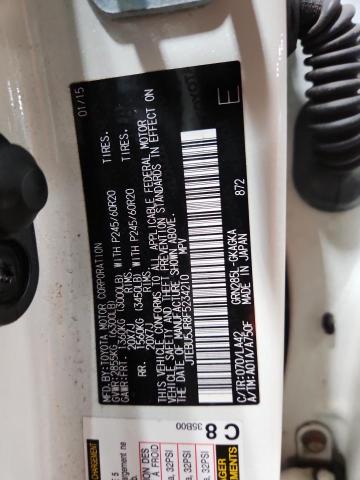 JTEBU5JR8F5234210 - 2015 TOYOTA 4RUNNER SR5/SR5 PREMIUM Weiß Foto 14