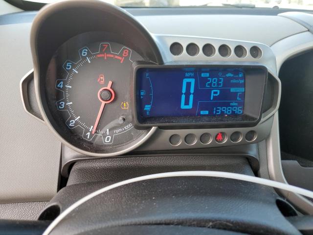 1G1JC6SB2D4127806 - 2013 CHEVROLET SONIC LT Մոխրագույն լուսանկար 9